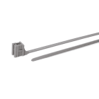 HELLERMANNTYTON - 1-teiliger Befestigungsbinder 160x4.6mm außenverzahnt mit Kantenclip für 1-3mm