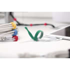 HELLERMANNTYTON - Klettbinder 1 m x13 mm, grau (Rolle)