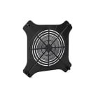 HELLERMANNTYTON - Deckenabstandhalter-Platte für Einbaustrahler 75-314mm schwarz