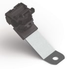HELLERMANNTYTON - Befestigungselement 150,5x34,9 mm, Bündeldurchmesser: 6,2-13,7 mm, M8, schwarz