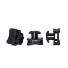 HELLERMANNTYTON - Befestigungselement Aluminiumprofile für Bosch Rexroth/SUS, W=10.0mm, T=6.0mm, schwarz, 500ST