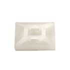 HELLERMANNTYTON - Befestigungssockel zum Kleben, Ø4.2 mm, Wmax=5.4mm, L=29.0mm, H=5.7mm, natur, 100ST