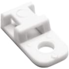 HELLERMANNTYTON - Befestigungssockel 20,4x10,2 mm, weiß