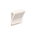 HELLERMANNTYTON - Flachbandkabel-Klebesockel 25x25 mm, PVC, grau