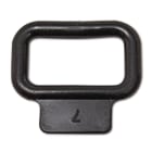 HELLERMANNTYTON - Befestigungsschelle Schlaufe wiederlösbar 33x23,8 mm, PVC, schwarz