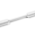HELLERMANNTYTON - Warmschrumpfschlauch 2:1 (1,2/0,6 mm), selbstverlöschend, weiß, 100 m Rolle