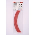 HELLERMANNTYTON - Warmschrumpfschlauch 3:1 (1.5/0.5 ), rot, 200 mm (10 Stk.)