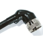 HELLERMANNTYTON - Warmschrumpfformteil für Stecker rechtwinklig schwarz