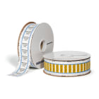 HELLERMANNTYTON - Schrumpfschlauchmarkierer im Leiterformat für Thermotransferdruck 2:1 (3.2 mm/1.6 mm) grün 50 mm