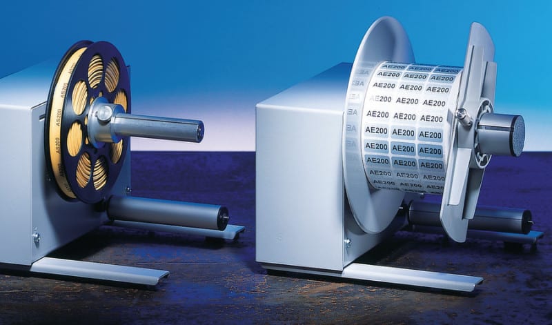 HELLERMANNTYTON - Aufwickler für Thermotransferdrucker