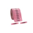 HELLERMANNTYTON - Kennzeichnungsschilder im Leiterformat TAGPU 12x60 mm pink 1000 Stk./Rolle
