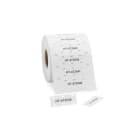 HELLERMANNTYTON - Kennzeichnungsschilder im Leiterformat TAGPU 20x51 mm weiß 1000 Stk./Rolle