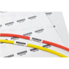HELLERMANNTYTON - Selbstlaminierende Etiketten für Laserbedruckung Typ 1104 31,75x22,86x67,70 mm weiß/transparent
