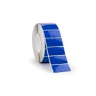 HELLERMANNTYTON - Panel-Etiketten für Thermotransferbedruckung 27x8mm blau