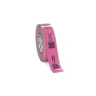 HELLERMANNTYTON - Rohr-/Lagerkennzeichnungsetiketten Helatag für Thermotransferbedruckung TAG108TD1 Typ 1213 pink 40mm 1 Rolle=50m