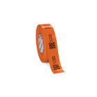 HELLERMANNTYTON - Rohr-/Lagerkennzeichnungsetiketten Helatag für Thermotransferbedruckung TAGR50TD1 Typ 1213 orange 50mm 1 Rolle=50m