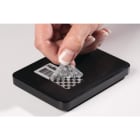 HELLERMANNTYTON - Manipulationssichere Typenschilder f.Thermotransferbedruckung 25,4X12,7 silber