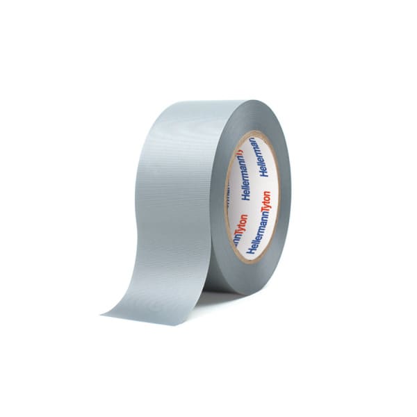 HELLERMANNTYTON - PVC-Klebeband 51mm x 46m, grau