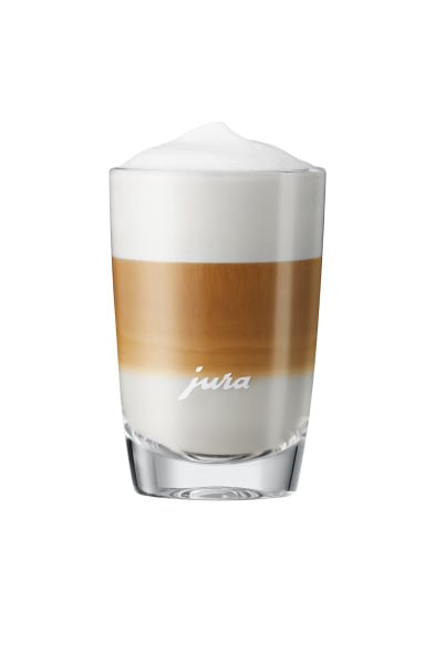 JURA - Latte-macchiato-Glas klein 2er-Set (Höhe: ca. 105 mm)