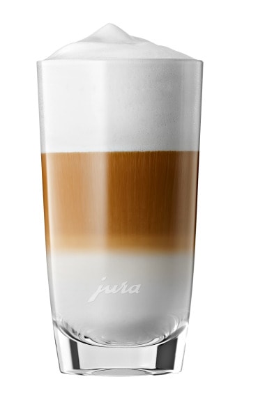 JURA - Latte-macchiato-Glas 2er-Set (Höhe: ca. 140 mm)