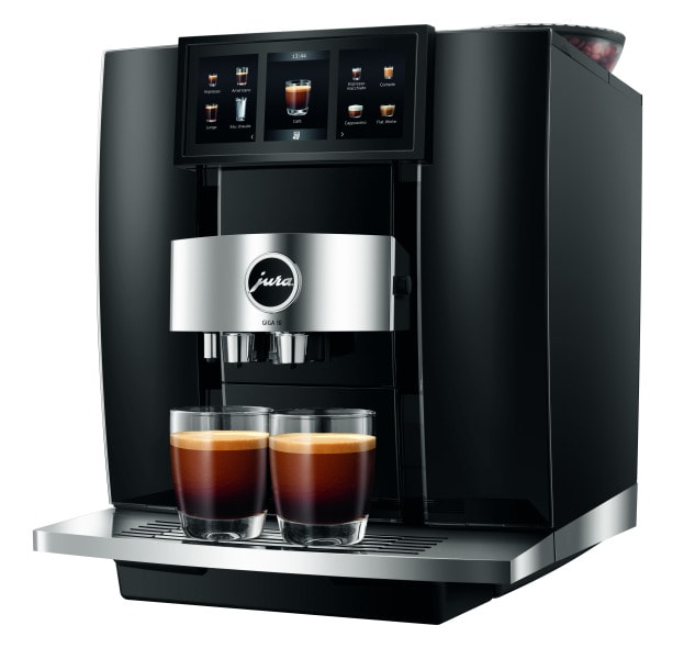 JURA - VG! Kaffeevollautomat 2T. P.E.P. Milchsyst.HP3 Disp. schwarz