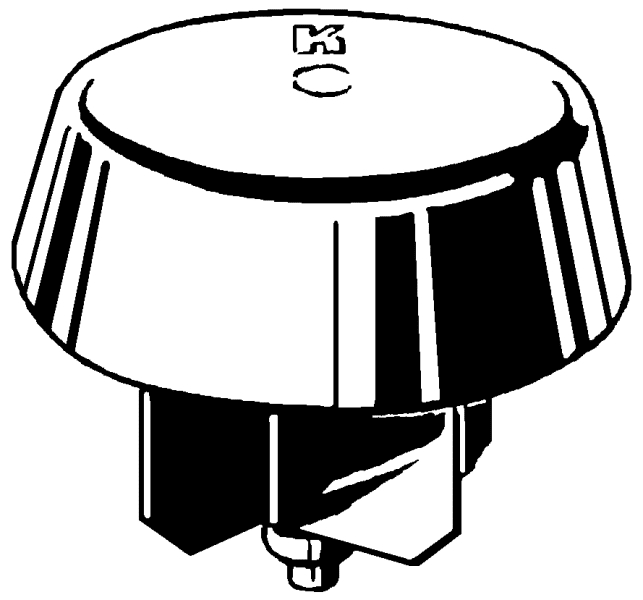 KATHREIN - Mastabdeckkapppe für Mast 32-48mm