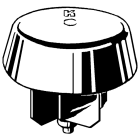 KATHREIN - Mastabdeckkapppe für Mast 32-48mm