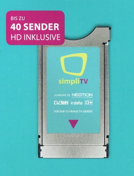 KATHREIN - CI+ Modul für digitales Fernsehen f. DVB-T2 fähige Geräte