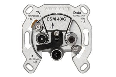 KATHREIN - Modem-Einzelanschlussdose 3f.selektiv Anschlussdämpf:3.5-5dB