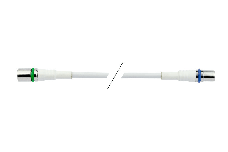 KATHREIN - Anschlusskabel 1.5m 105dB Klasse A+ IEC(BU)-IEC(STIL) Winkel