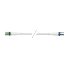 KATHREIN - Anschlusskabel 1.5m 105dB Klasse A+ IEC(BU)-IEC(STIL) Winkel