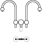 SITECO - Mastbogen fl.2-armig f.gr.Glocke,Z=76/89