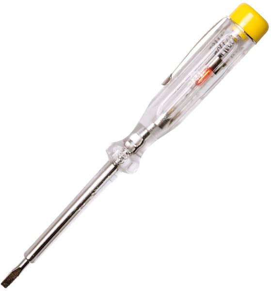 PANCONTROL - Prüf-Schraubendreher transp. 140mm VDE & GS