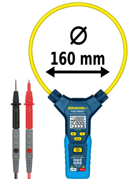 PANCONTROL - Flexible Stromzange 3000A AC  True RMS ø = 160mm