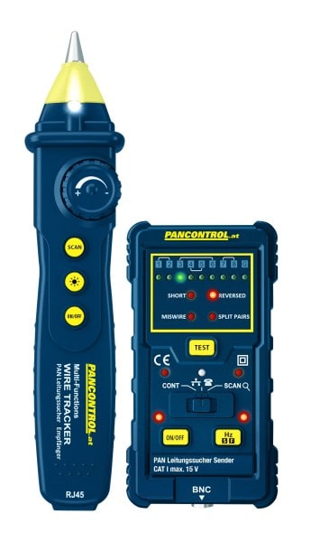 PANCONTROL - Leitungssuchgerät + LAN Tester