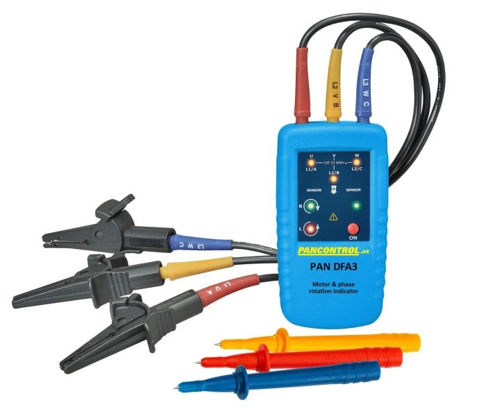 PANCONTROL - Drehfeld- und Motor- Drehrichtungsanzeiger