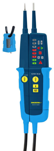 PANCONTROL - Spannungs- Durchgangsprüfer LED 12-1000V AC/DC Drehfeld-Anz, FI-Test