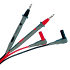PANCONTROL - Prüfkabel mit Federspitzen abschraubbar Ø 4mm l=120cm für Geräte mit