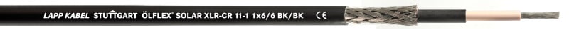 LAPP - ÖLFLEX SOLAR XLR-CR11-1 1x6/6 BK/BK