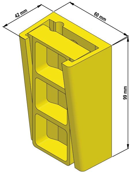 LAPP - FLACHKABELKEILKLEMME FKK 07