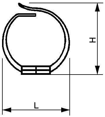 LAPP - Flexibler Verdrahtungskanal GMF HF-40 GY
