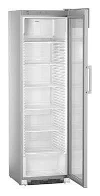 LIEBHERR - Flaschenkühlschrank dynamisch 6Roste 441L Glastür C silber