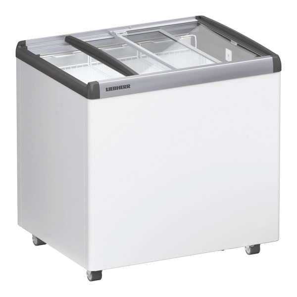 LIEBHERR - Verkaufsgefriertruhe 163L Glasschiebedeckel C weiß