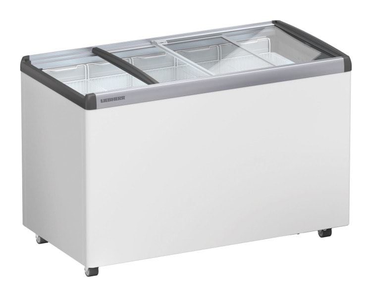 LIEBHERR - Verkaufsgefriertruhe 280L Glasschiebedeckel C weiß