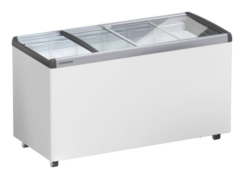 LIEBHERR - Verkaufsgefriertruhe 339L Glasschiebedeckel D weiß