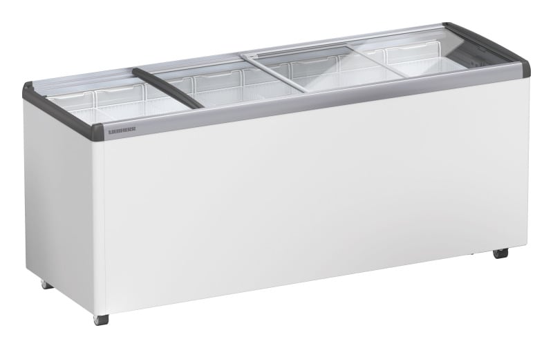 LIEBHERR - Verkaufsgefriertruhe 457L Glasschiebedeckel D weiß