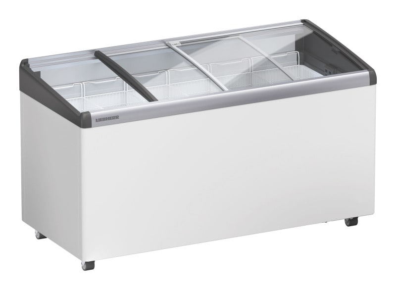 LIEBHERR - Impuls-Verkaufstruhe 302L 6Körbe gewölbter Glasschiebedeckel D