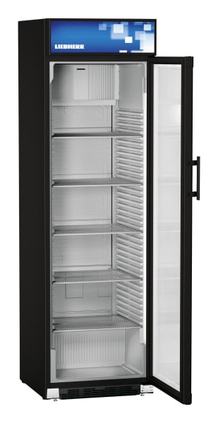 LIEBHERR - Flaschenkühlschrank dynamisch 6Roste 403L Glastür  Cschwarz