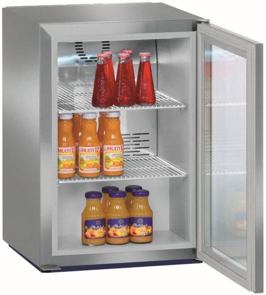 LIEBHERR - Thekenkühlschrank dynamisch 2Roste 45L Glastür C edelstahl