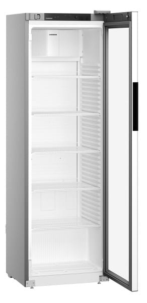 LIEBHERR - Gastro-Kühlschrank dynamisch 4Roste 400L Glastür C stahl-gr